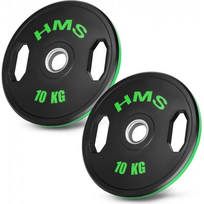 HMS TOG10 sada pogumovaných olympijských kotoučů 50 mm 2 x 10 kg – Zboží Mobilmania