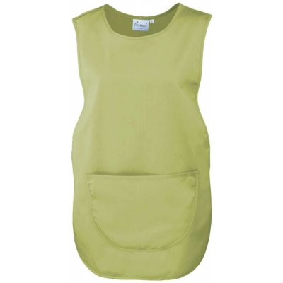 Premier Tabard zástěra s kapsou a zapínáním Clean limetková – Hledejceny.cz
