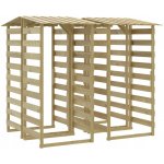 Dřevěná pergola VidaXL 1 cm – Hledejceny.cz