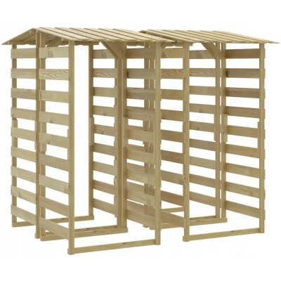Dřevěná pergola VidaXL 1 cm – Hledejceny.cz
