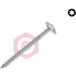 Nerezový konstrukční vrut 8 × 30 mm, talířová hlava, A2, TX40 – balení 100 ks – Hledejceny.cz