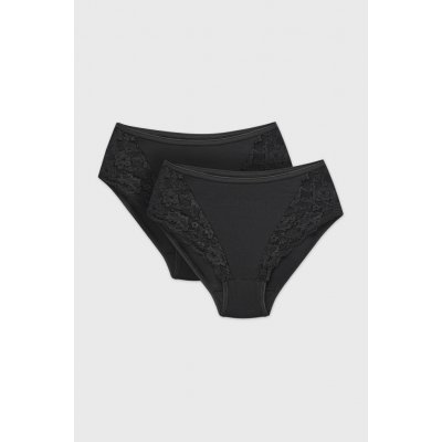 COTONELLA 2PACK Klasické kalhotky Bella s vysokým pasem – Zboží Dáma