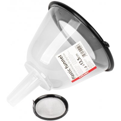 Plastový trychtýř s polovičním krytem a filtrem 13,5 cm AMIO-04042, , , – Zboží Dáma