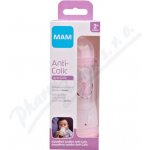 MAM láhev Anti Colic růžová 260ml – Zboží Dáma