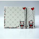 Tácky pod sklenice a hrnky - svatební (2 ks) – Hledejceny.cz