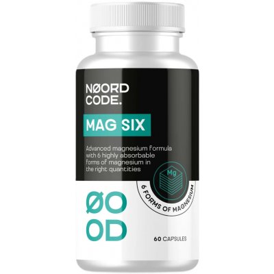 NoordCode Mag Six Komplex 6 forem hořčíku s B6 60 ks – Hledejceny.cz