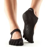 ToeSox BELLARINA prstové protiskluzové ponožky BLACK – Zboží Mobilmania