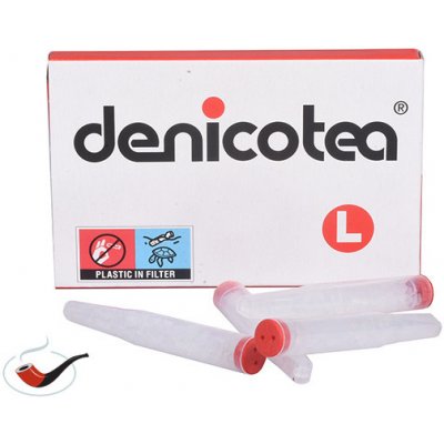 Denicotea filtry do cigaretové špičky 9 mm 10 ks