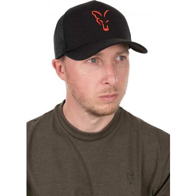 Fox Kšiltovka Black & Orange Trucker Cap – Zbozi.Blesk.cz