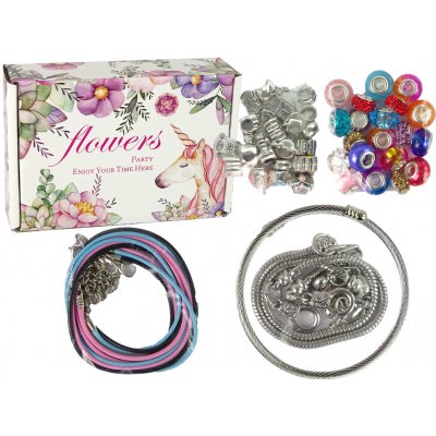 mamido Sada náramků a barevných korálků pro výrobu šperků – Zboží Mobilmania