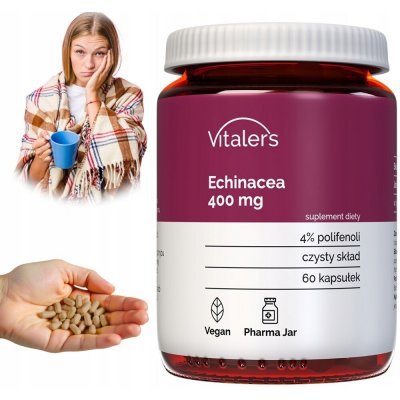 Vitaler's Echinacea 400 mg 60 kapslí – Hledejceny.cz