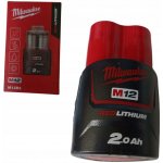Milwaukee M12B2 2Ah 4932430064 – Zboží Dáma
