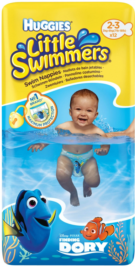 Huggies KIMBERLY-CLARK KLEENEX Little Swimmers 2-3 / 3-8 kg 12 ks