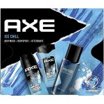 Axe Ice Chill osvěžující sprchový gel 3 v 1 400 ml + deodorant a tělový sprej s 48hodinovým účinkem 150 ml + osvěžující voda po holení 100 ml – Zboží Mobilmania