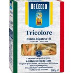 De Cecco Penne Rigate TRICOLORE 0,5 kg – Sleviste.cz