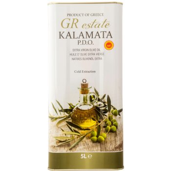 GR Estate Kalamata Extra panenský olivový olej Kalamata P.D.O. 5000 ml