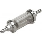 Palivový filtr chrom / sklo 8 mm (5/16") | Zboží Auto
