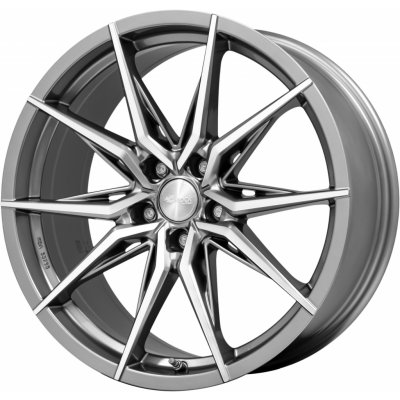 BROCK B42 8x18 5x108 ET42 ferric grey polished – Hledejceny.cz