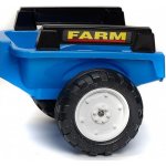 Falk Šlapací traktor Landini s vlečkou 3010 – Zbozi.Blesk.cz