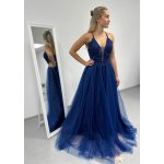 Lola tylové šaty modré – Sleviste.cz