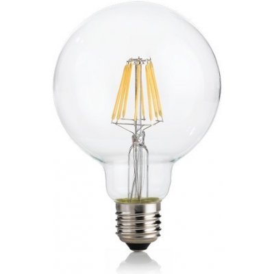 Ideal Lux 188966 LED žárovka 1x8W E27 680lm 3000K stmívatelná, čirá – Zboží Živě