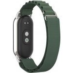 Xiaomi Alpský tah - náhradní náramek pro Mi Smart Band 8/9/10 Army Green MBSCZ-8ALP02 – Zboží Živě