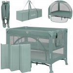 Lionelo Postýlka cestovní Laura Green Sage – Zboží Dáma