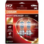 OSRAM NIGHT BREAKER 220 H7 AUTO HALOGENOVÁ ŽÁROVKA 2 kusů – Zbozi.Blesk.cz