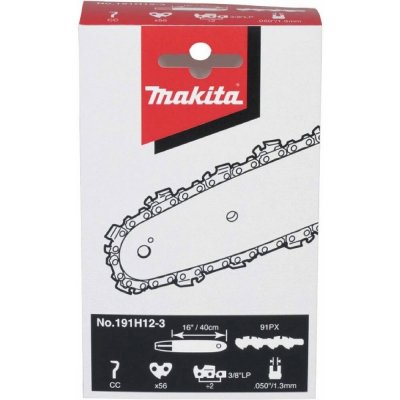 Makita 191H12-3 pilový řetěz 40cm 1,3mm .050" 3/8" LP 56čl – Sleviste.cz