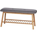 Wenko Bahari šedý/hnědý 90 x 45 x 34 cm – Zboží Mobilmania