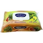 Fresh Air vlhčené ubrousky 100 ks klip Meloun – Zboží Dáma