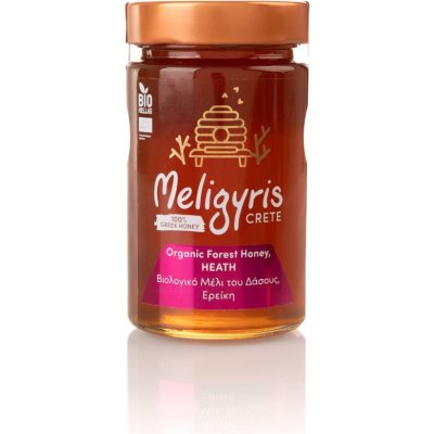 Meligyris Řecký lesní med BIO Vřes květový 450 g – Zbozi.Blesk.cz