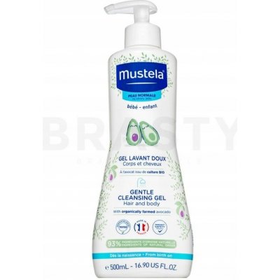 Mustela Jemný čisticí tělový a vlasový gel 500 ml – Hledejceny.cz