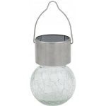 lampa solární KOULE pr.6cm, v.9cm, 1LED, závěsná, čirá; nerez/sklo/PH MAT797457 – Hledejceny.cz