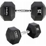 HMS Premium Hexagon jednoručka 25 kg – Zboží Dáma