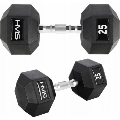 HMS Premium Hexagon jednoručka 25 kg – Zboží Dáma