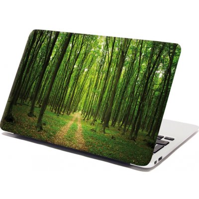 Sablio Samolepka na notebook Cesta v lese - 38x26 cm – Zboží Mobilmania