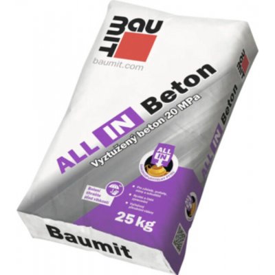 Baumit ALL IN Beton B20 25 kg – Zboží Mobilmania