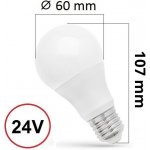SPECTRUMLED LED GLS E-27 24V AC/DC 8.5W Neutrální bílá – Hledejceny.cz