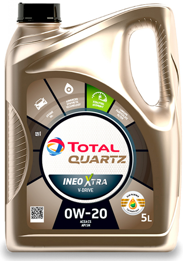 Total Quartz INEO Xtra Long Life 0W-20 5 l