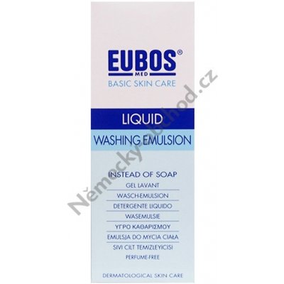 Eubos Basic Skin Care Blue mycí emulze bez parfemace 400 ml