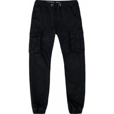 Alpha Cotton Twill Jogger Kids černé – Zboží Dáma