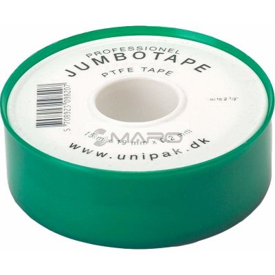 Unipak Jumbotape Professional Páska teflonová 19 x 0,20 mm x 15 m 1000507 – Hledejceny.cz