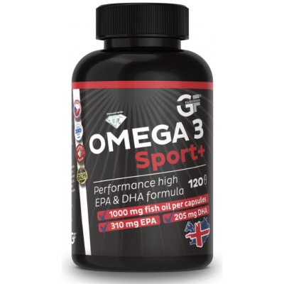GF nutrition Omega 3 SPORT+ 120 kapslí – Hledejceny.cz