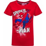 Spider Man licence Chlapecké triko Spider Man červená – Zboží Mobilmania