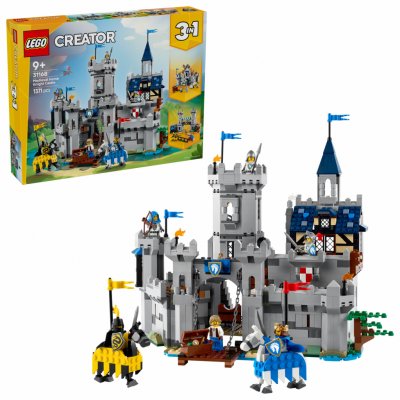 LEGO® Creator 31168 Středověký hrad a rytíři na koních – Zboží Dáma