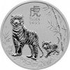 The Perth Mint stříbrná mince Lunar Series III Year of Tiger 2022 1/2 oz