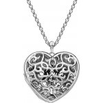 Hot Diamonds Přívěsek Large Heart Filigree Locket DP669 – Zboží Mobilmania