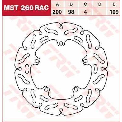 TRW MST260RAC brzdový kotouč, přední – Hledejceny.cz