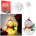 KIK LED světla závěsná ozdoba vánoční dekorace sněhulák
